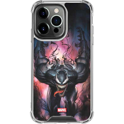 Marvel Venom Absolute Carnage by Adi Granov iPhone 15 Pro Clear Case